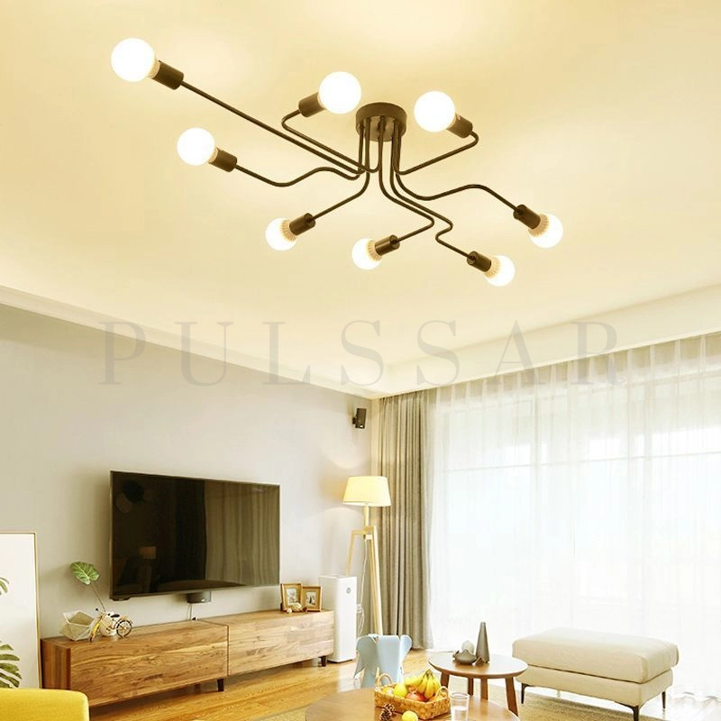 Потолочная люстра SCHEME BLACK