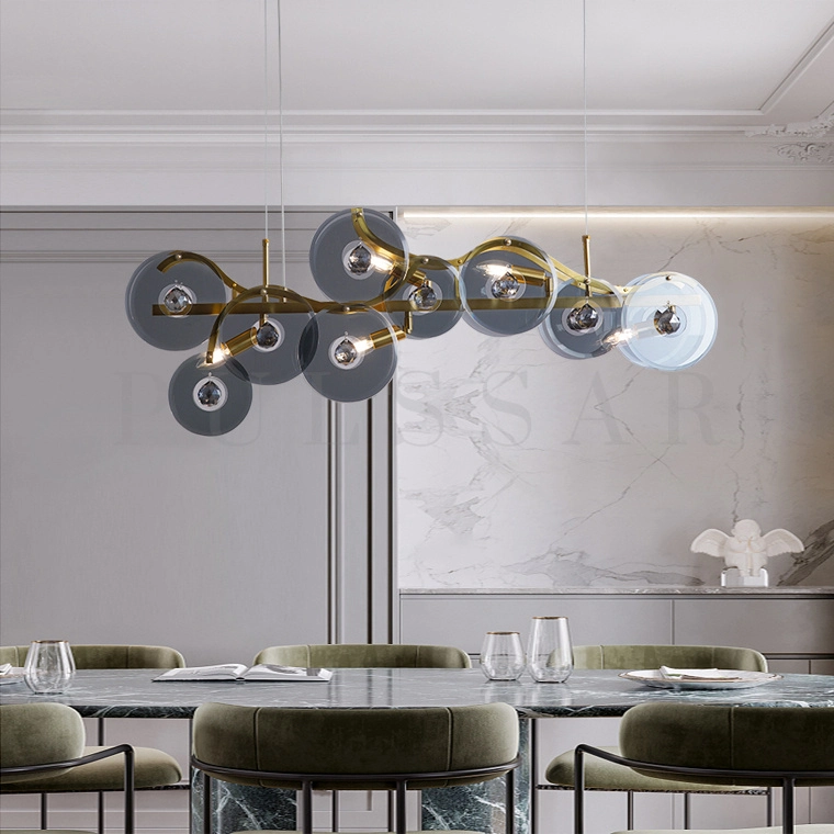 Реечная люстра ROMANCE LINE