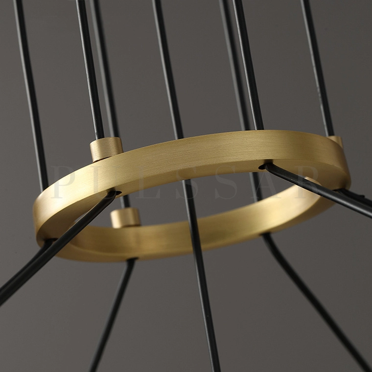 Кольцевая люстра LUARA CH