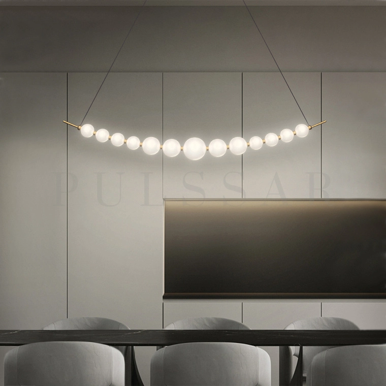 Реечная люстра LIOBA LONG