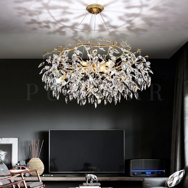 Кольцевая люстра CRISTALLIN