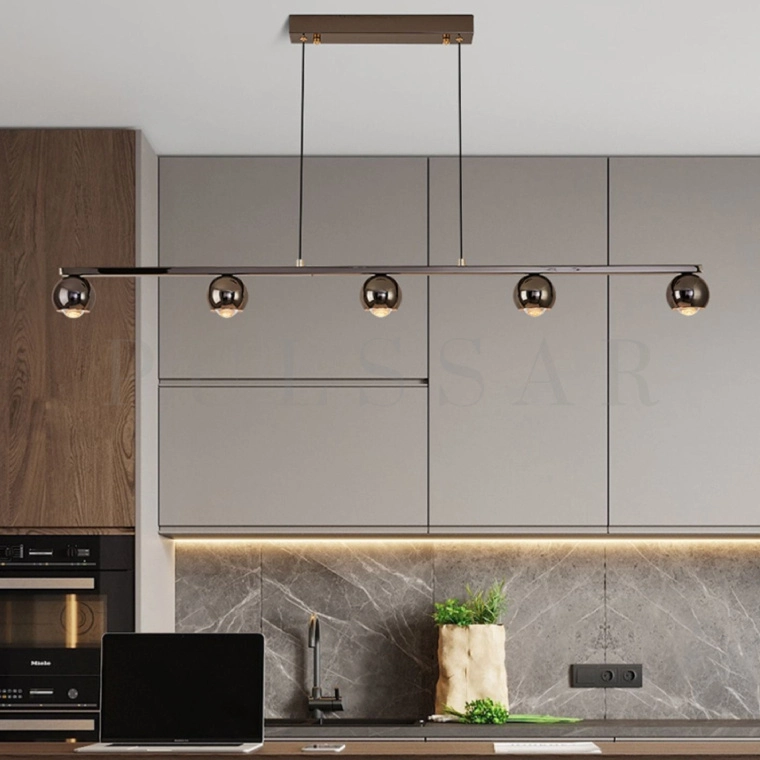 Реечная люстра FREIDIS