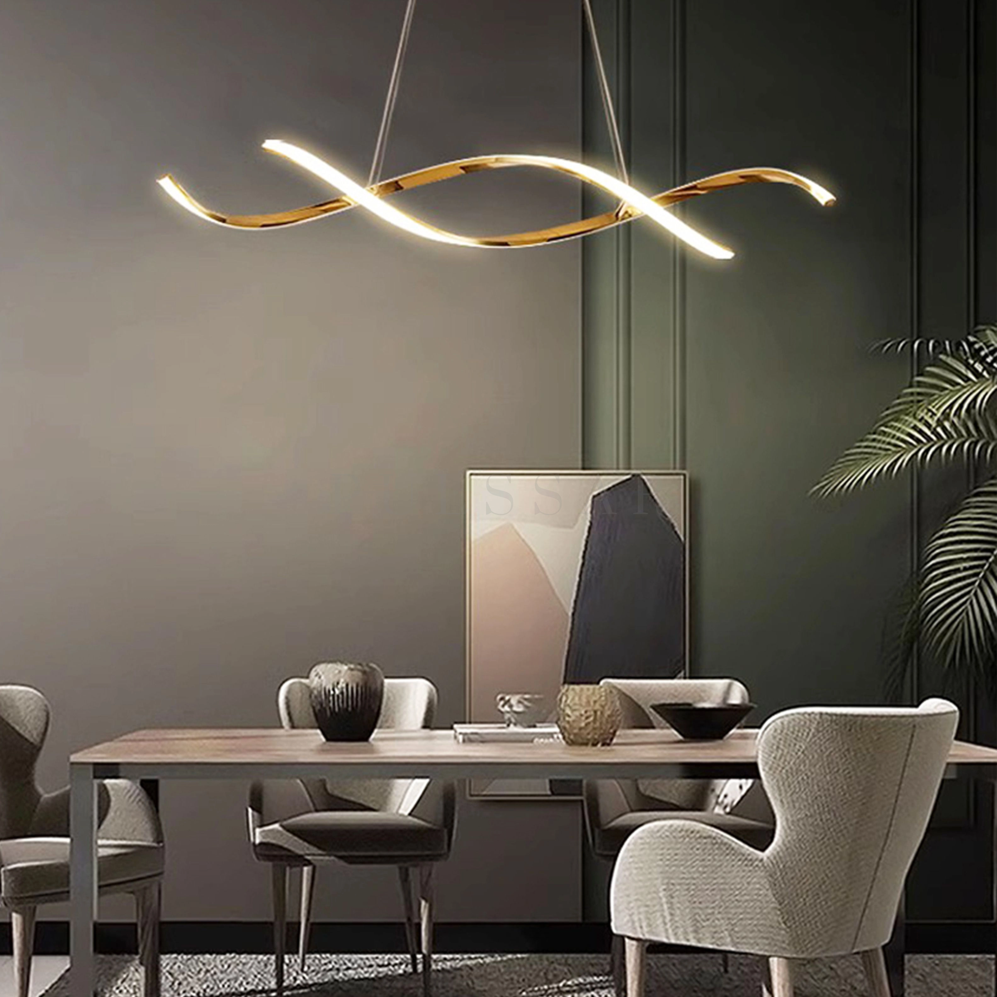 Реечная люстра ELISEUS C