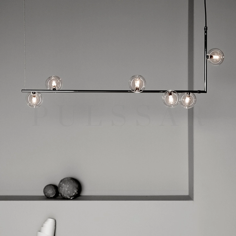 Реечная люстра LINDA LONG