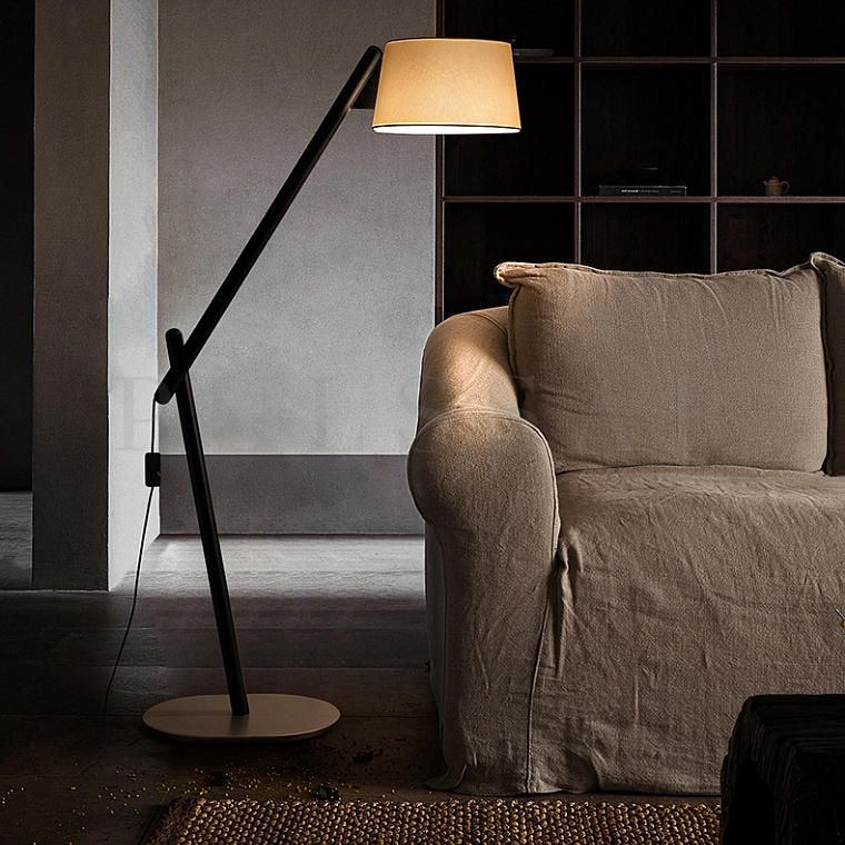 Торшер CRANE WOOD