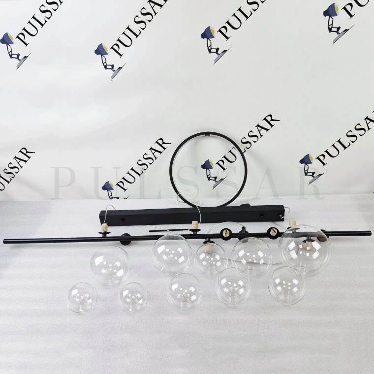 Реечная люстра IONA L