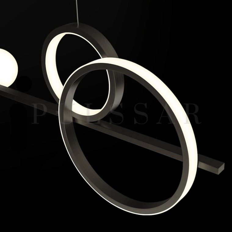 Реечная люстра DOVER