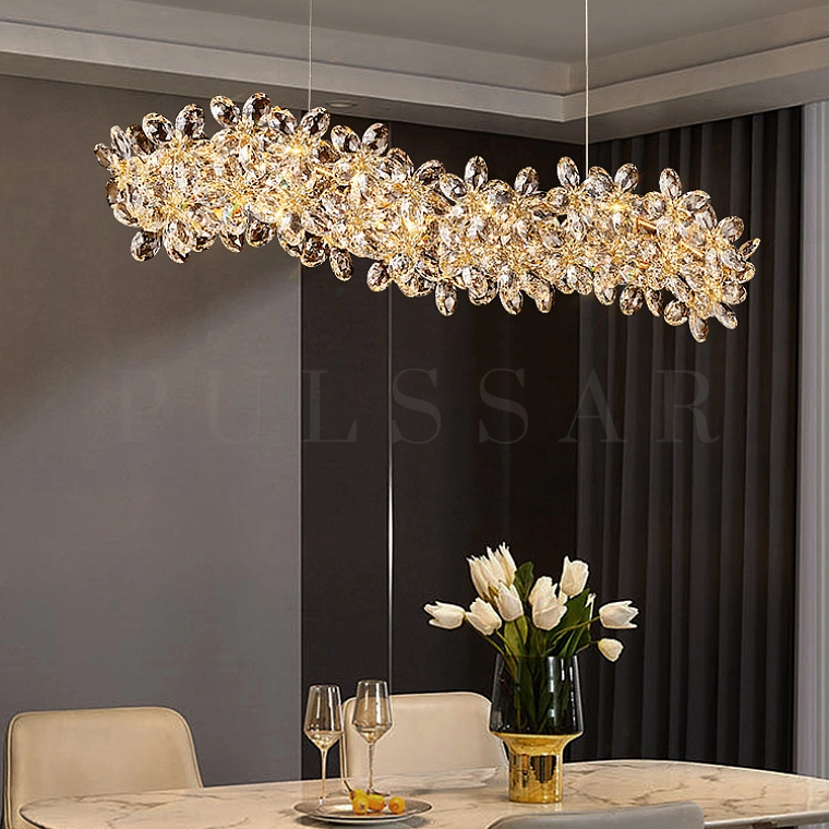 Реечная люстра EGEL LONG