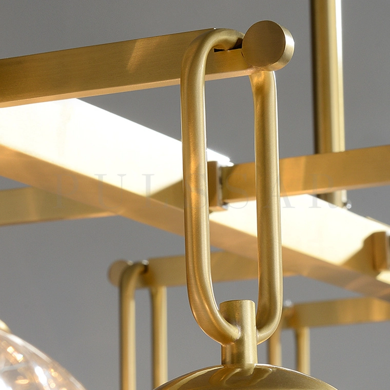 Реечная люстра UNDIS LONG