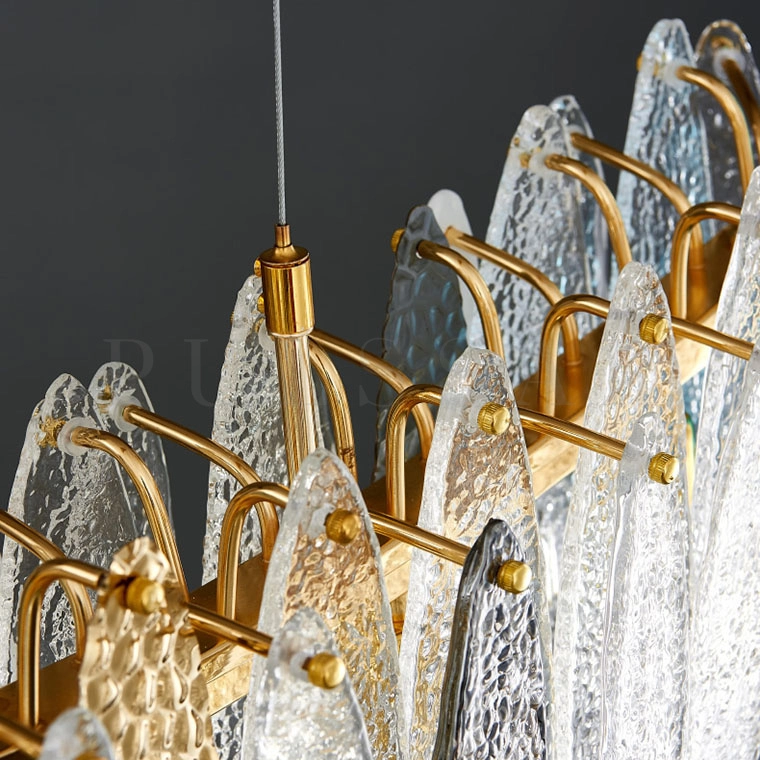 Реечная люстра RISSA B WAVE