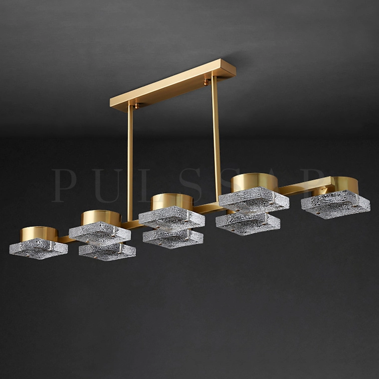 Реечная люстра LORES LONG