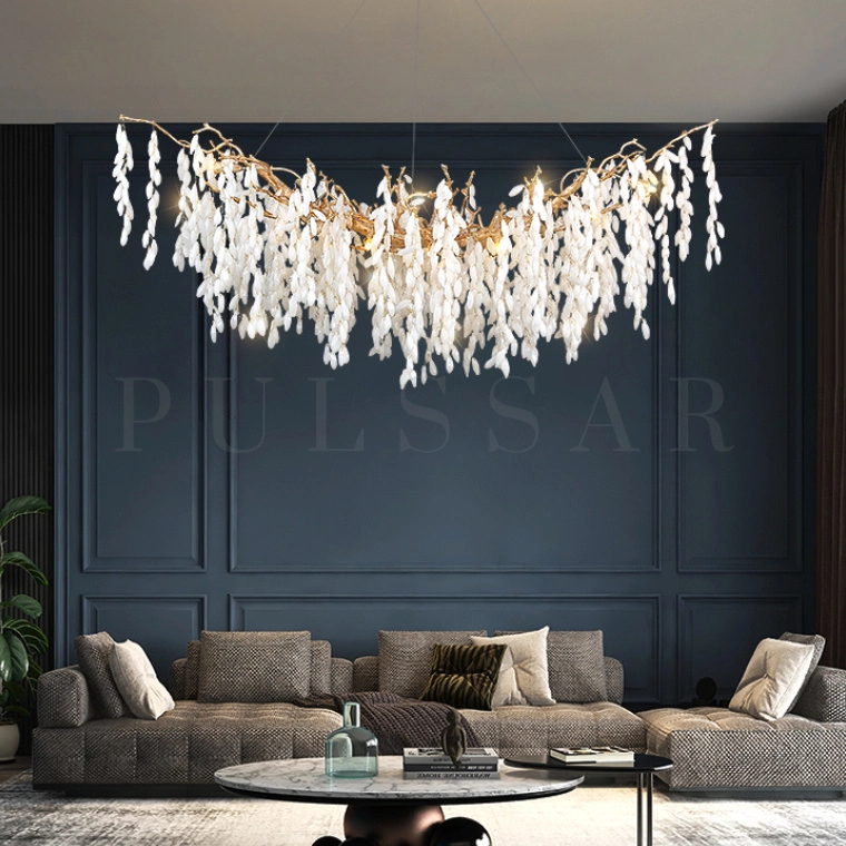 Реечная люстра FLORIAN L