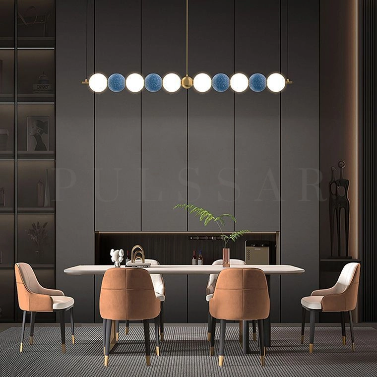 Реечная люстра ANCHAN G