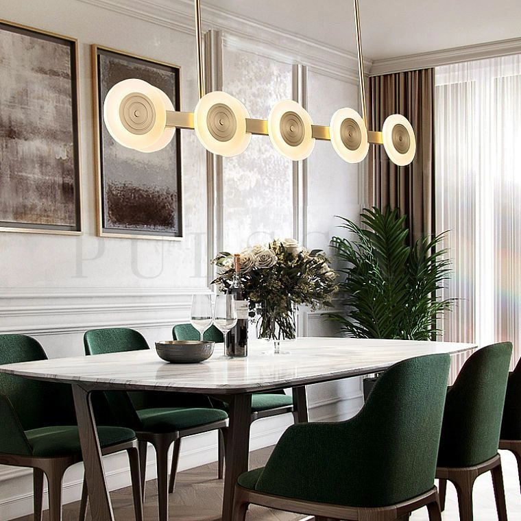 Реечная люстра TRACY LONG