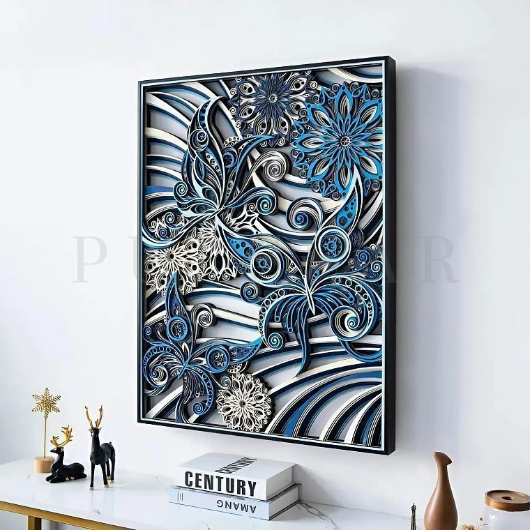 Дизайнерский настенный декор ECO-105