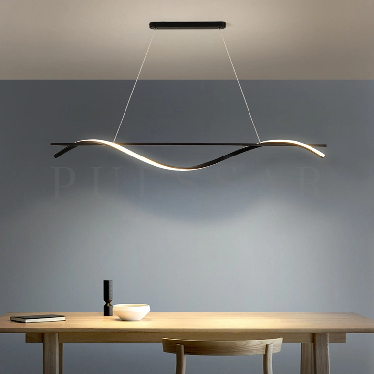 Реечная люстра HELICON