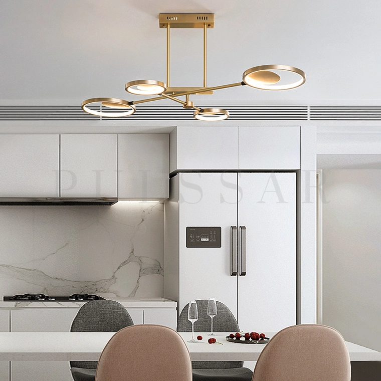 Реечная люстра RISOR L