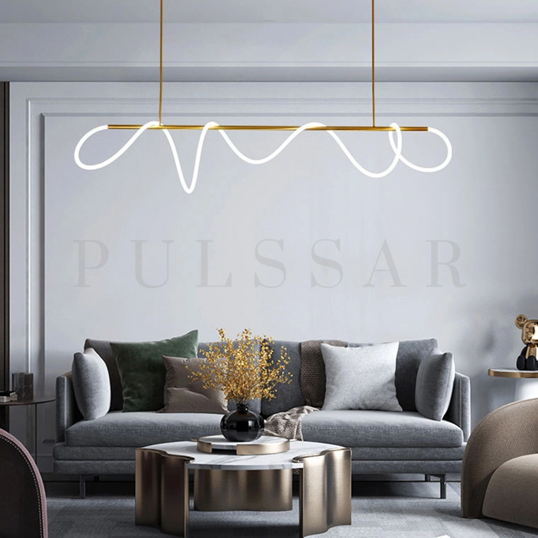 Реечная люстра GLORIFY LONG