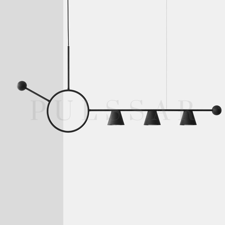 Реечная люстра HEDVIG