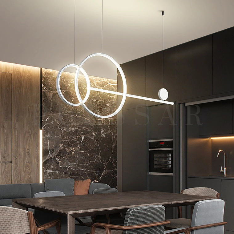 Реечная люстра GRATE