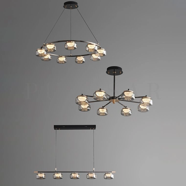 Реечная люстра MAYER LONG