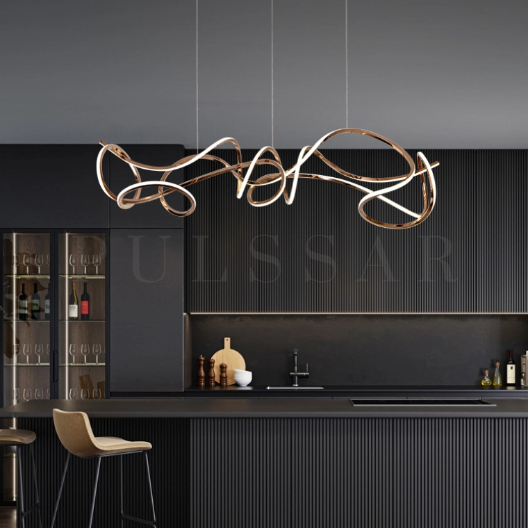 Реечная люстра NORVIN L