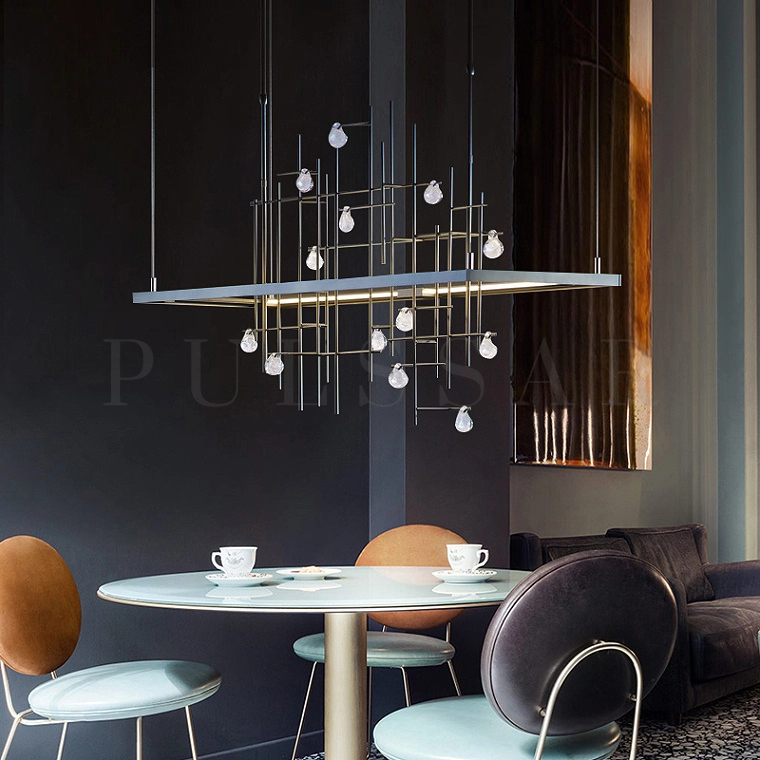 Реечная люстра BERGLIOT