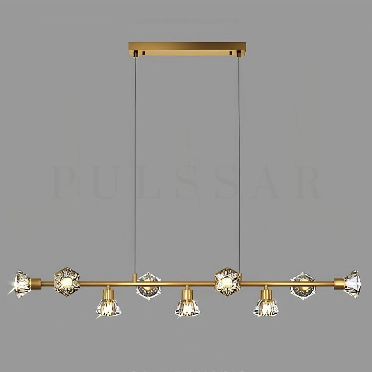 Реечная люстра KENDRA