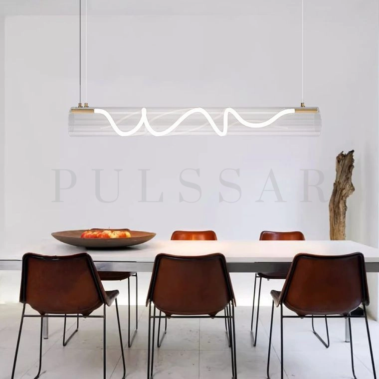 Реечная люстра GLORIFY OPTIC SPIRAL