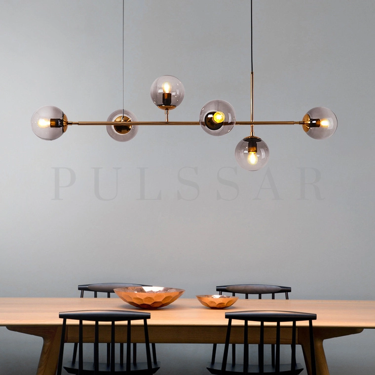 Реечная люстра HAGGE