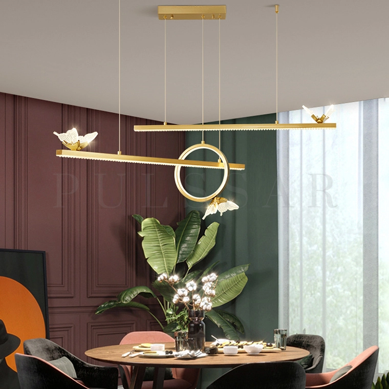 Реечная люстра PAPILLON LINE