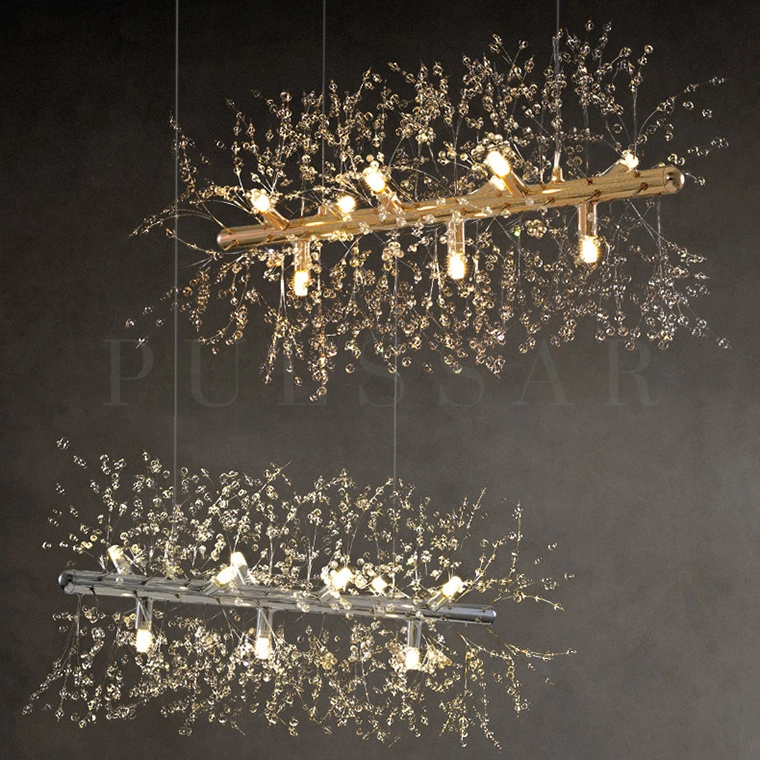 Реечная люстра ROSALIA LONG