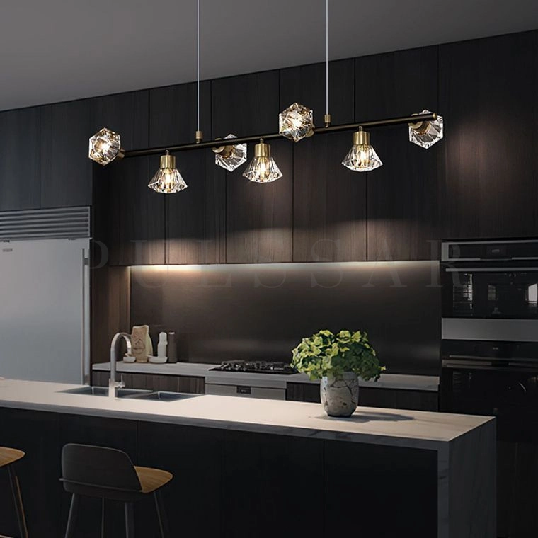 Реечная люстра KENDRA