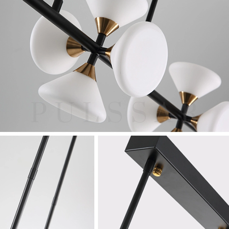 Реечная люстра TOWN