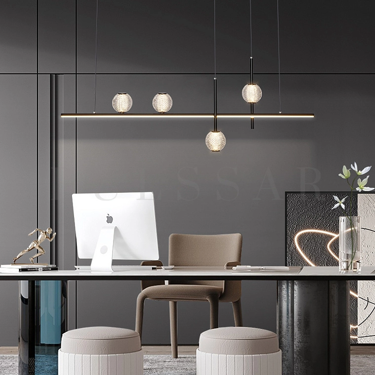 Реечная люстра NORTON