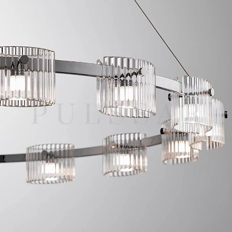 Кольцевая люстра NICOLETTA CHROME