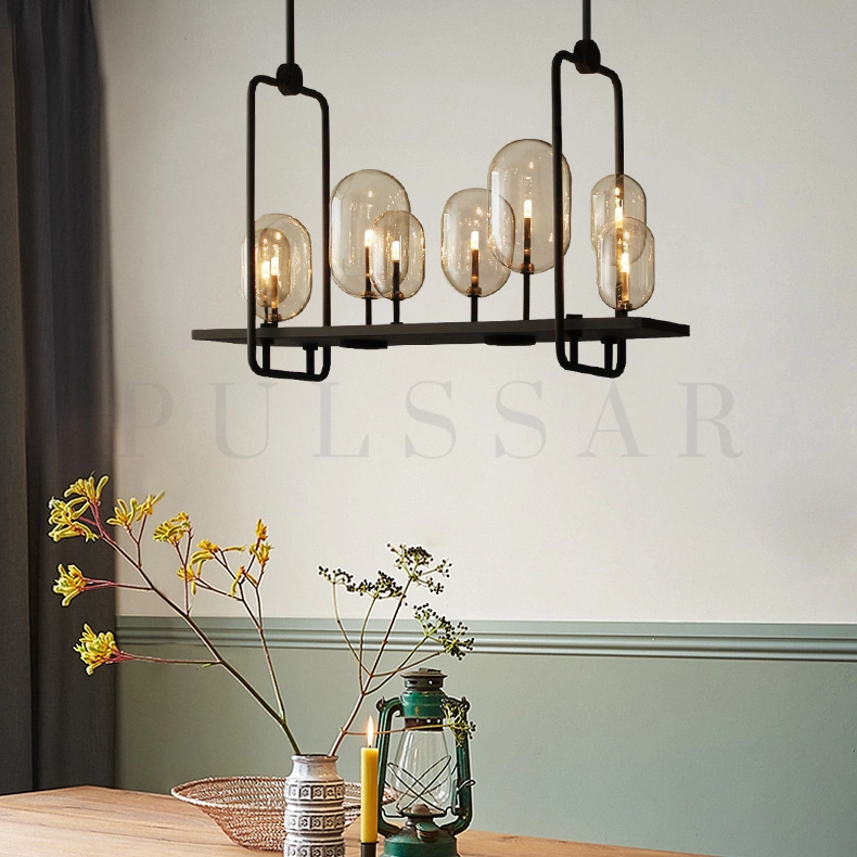 Реечная люстра CANDLE 2