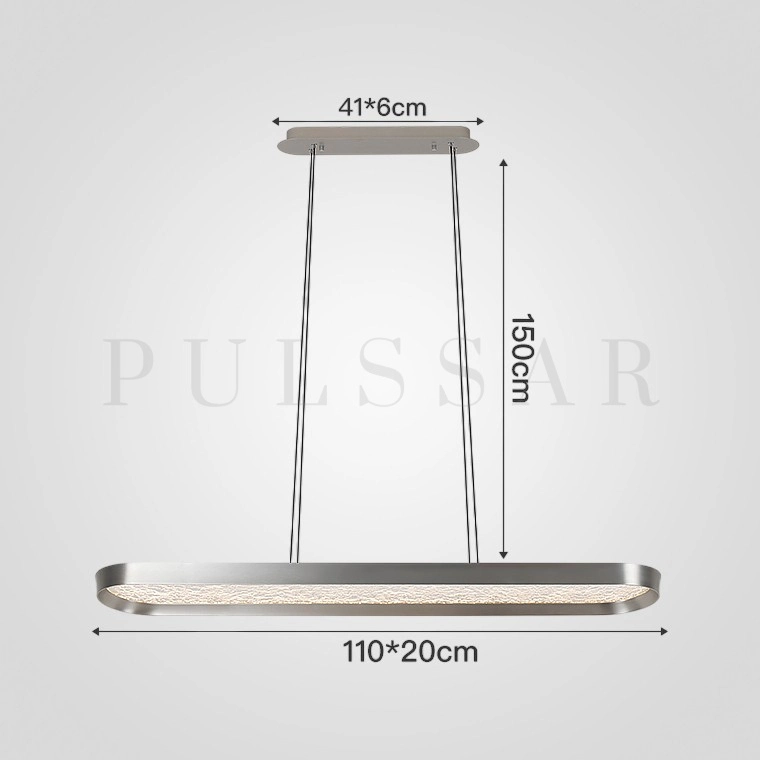 Реечная люстра LEN