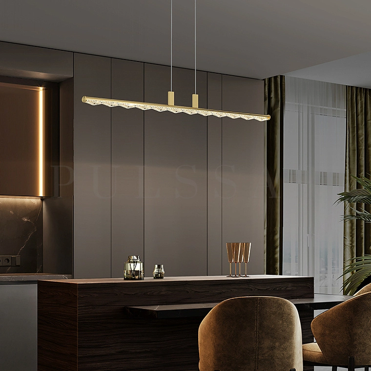 Реечная люстра CARIA LONG