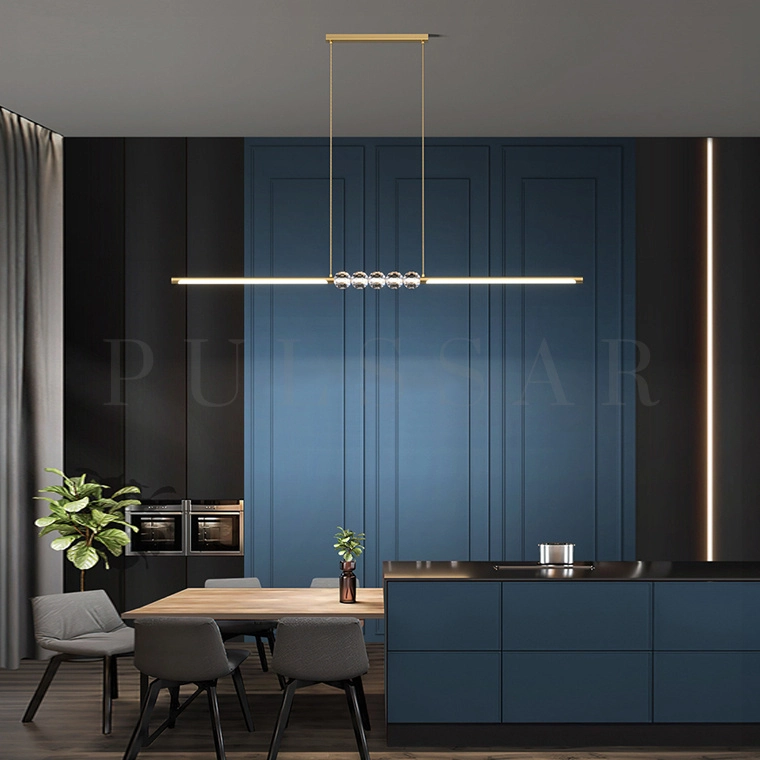 Реечная люстра JILLIAN LONG