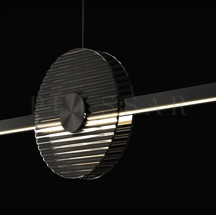 Реечная люстра ZVI