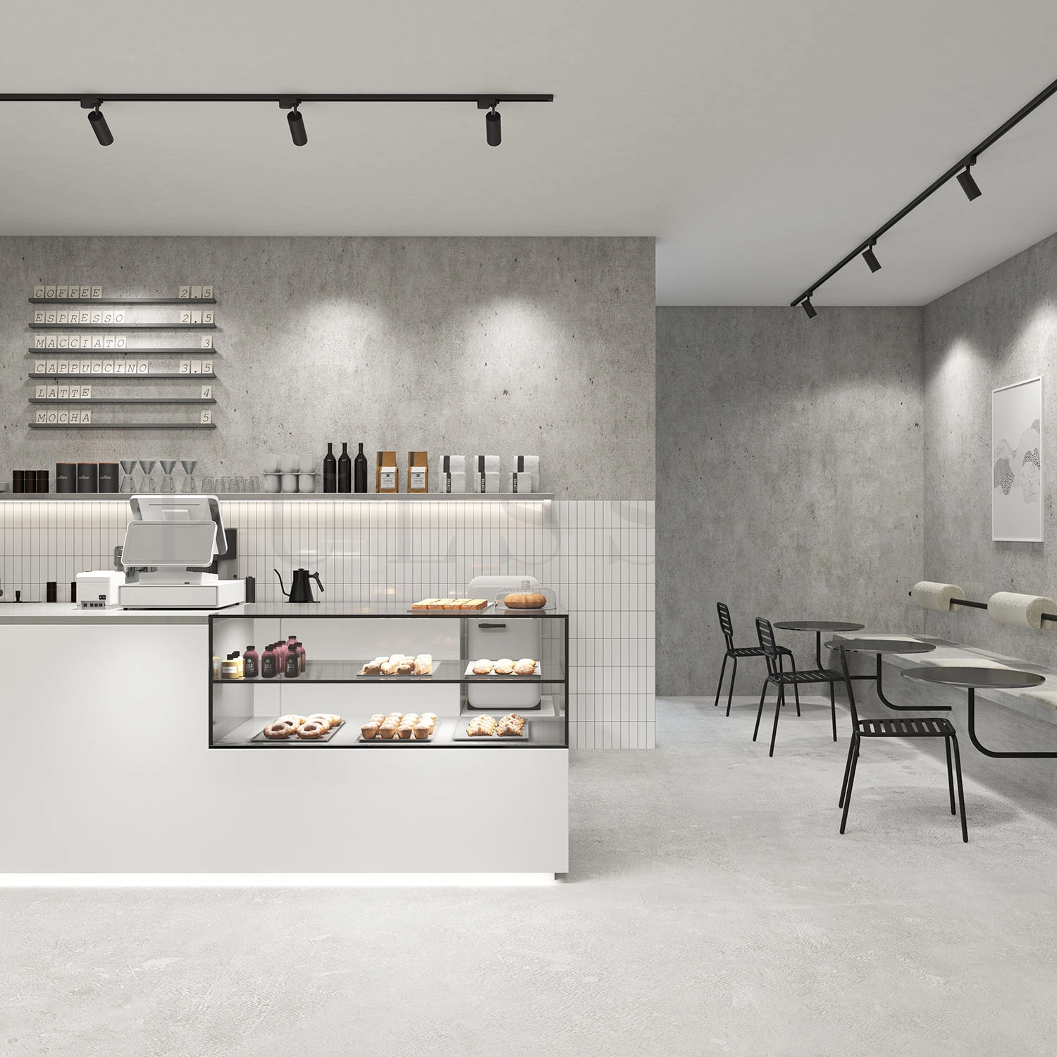 Трековый светильник SOLID KOPER DK6452-BK