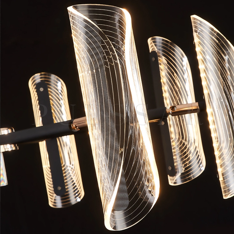 Реечная люстра GAETANO