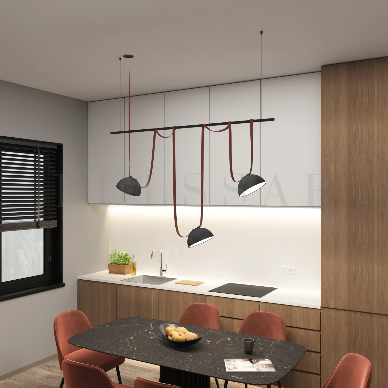 Комплект ременной трековой системы Belty DK55SET05-01-BR