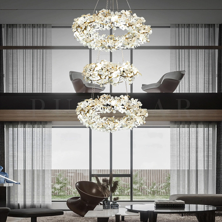 Кольцевая люстра CARAMELLY A