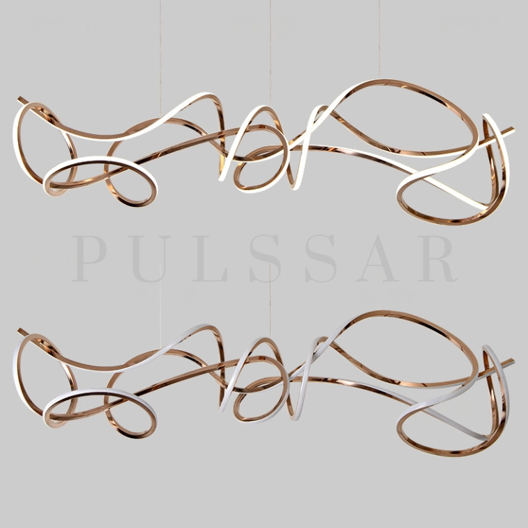 Реечная люстра NORVIN L