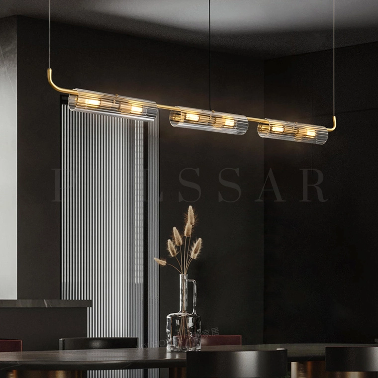 Реечная люстра LUCINA LONG