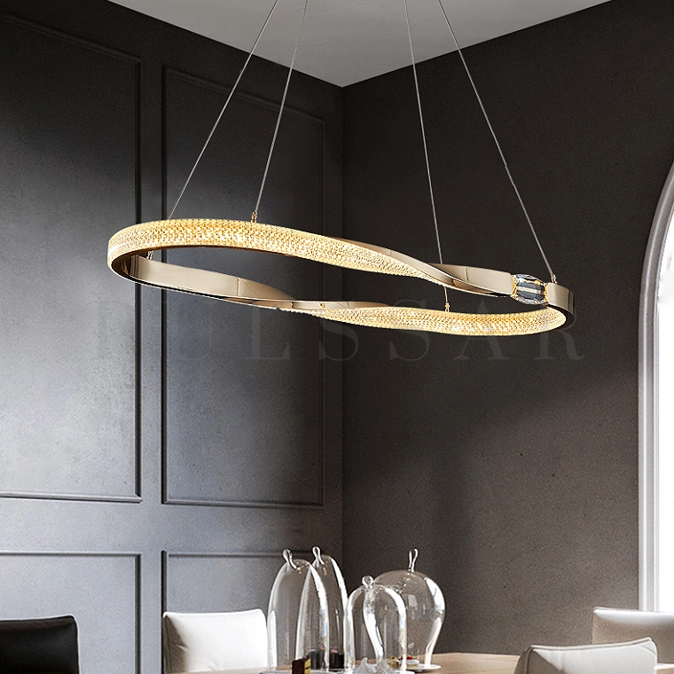 Реечная люстра TEINTE LONG