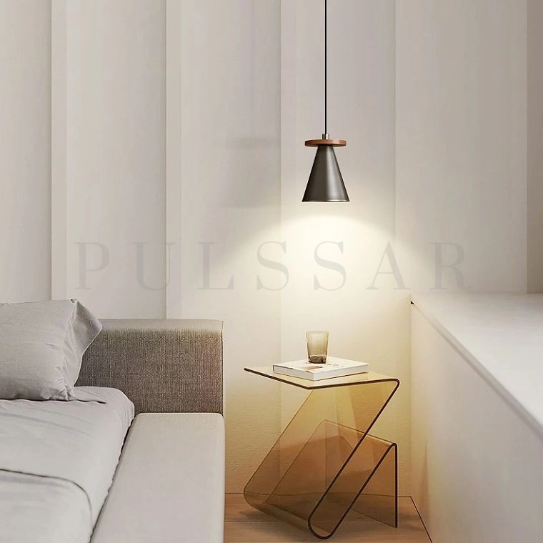 Подвесной светильник PIET CONE WOOD