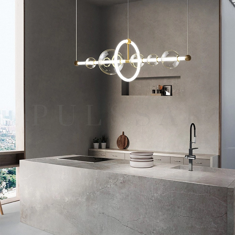 Реечная люстра SESSA